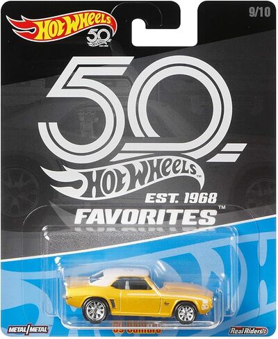 Hot Wheels 50th Anniversary Favs 69 Camaro in Saudi Arabia