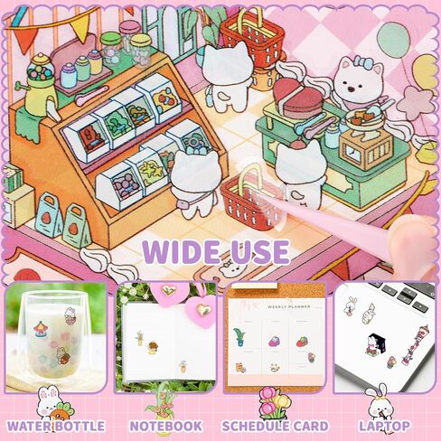 كتابان من ملصقات المشهد ثلاثي الأبعاد يمكنك صنعها بنفسك مع 40 مجموعة من ملصقات المنزل ثلاثية الأبعاد اصنع بنفسك ملصق علاج مشهد الرسوم المتحركة المصغر الخاص بك لتخفيف التوتر وتمضية الوقت in Kuwait