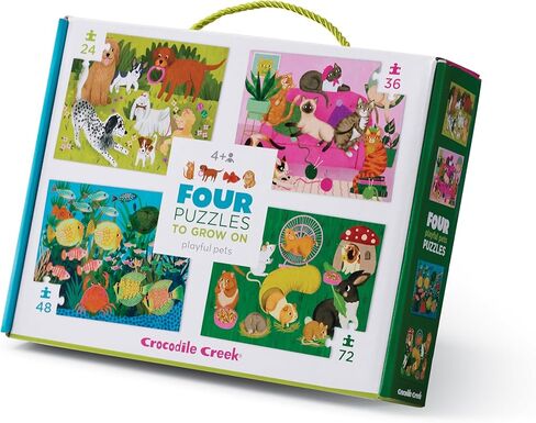 Crocodile Creek 4 Puzzle Playful Pets in Saudi Arabia