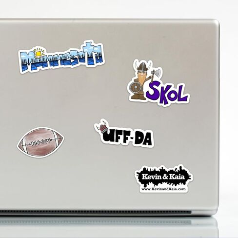 Viking Skol - Sticker, 3" Vinyl Sticker, Water Proof, Fade Proof, Laptop Sticker, Water Bottle Sticker in Saudi Arabia