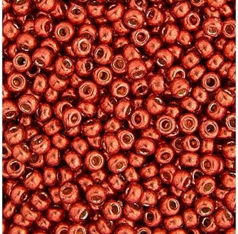 Miyuki Japanese Glass Seed Beads 22gms 11/0 in Gold Galvanized Duracoat in Saudi Arabia