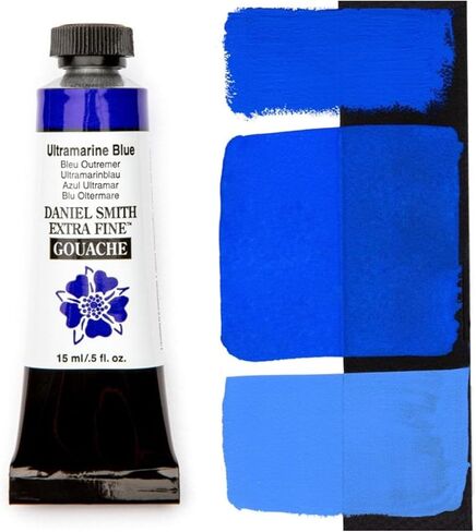 Daniel Smith Extra Fine Gouache 15ml Tubes Ultramarine Blue 15 ml in Saudi Arabia
