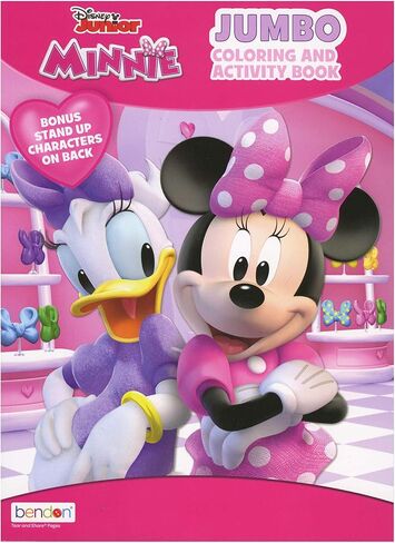 Minnie Coloring Book 1-Title, Fun Game Workbook for Learning Drawing Coloring, Gift for Kids Toddler Activity at Classroom Home, 1-Pack in Saudi Arabia