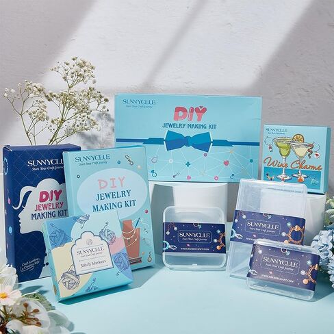 SUNNYCLUE 1 صندوق 200 قطعة 10 ألوان قطرة الماء حبة الزجاج دمعة الخرز السائبة بالكهرباء الأوجه المسيل للدموع قطرة الماء على شكل حبة فاصل فضفاضة لصنع المجوهرات سوار قلادة DIY لوازم الحرف اليدوية in Kuwait