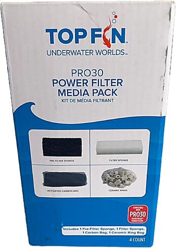 Top Fin Power Aquarium Filter Media Pack. Different Sizes to Choose from. (PRO30) in Kuwait