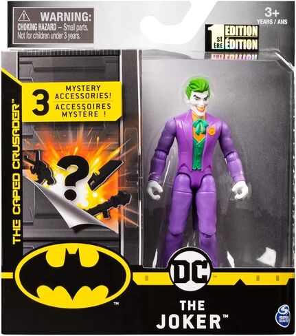 DC Batman 2020 The Joker 4-inch Action Figure by Spin Master in Kuwait