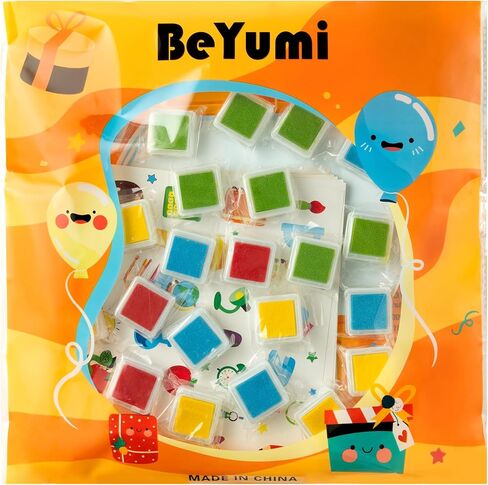 BeYumi Gumball Machine Sticker Craft - 28Pcs 100 Days of School Gumball Machine Craft Kit 100 Fingerprints for 100 Days Finger Print Art Set 100th Day of School Party Classroom Activities in Saudi Arabia