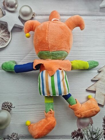 12" Plants and Zombies Jester Plush Zombies Toys Normal Zombies PVZ Plushies 1 2 Stuffed Soft Doll Jester Zombies New in Saudi Arabia