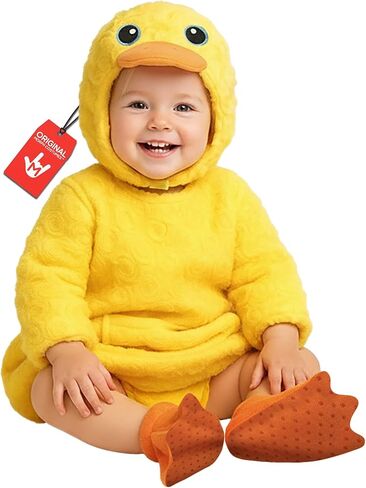 Morph Plush Duck Costume Toddler, Baby Duck Costume, Toddler Chicken Costumes, Easter Costumes For Kids in Saudi Arabia