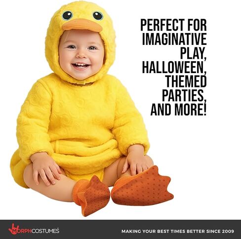 Morph Plush Duck Costume Toddler, Baby Duck Costume, Toddler Chicken Costumes, Easter Costumes For Kids in Saudi Arabia