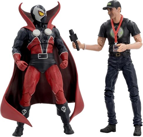 ألعاب ماكفارلين - Spawn & Todd McFarlane 7in Action Figure 2pk، الذكرى السنوية الثلاثين in Saudi Arabia