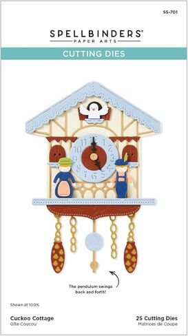Spellbinders S5-701 Cuckoo Cottage Etched Dies from The Cuckoo Cottage Collection in Saudi Arabia