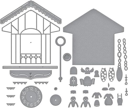 Spellbinders S5-701 Cuckoo Cottage Etched Dies from The Cuckoo Cottage Collection in Saudi Arabia