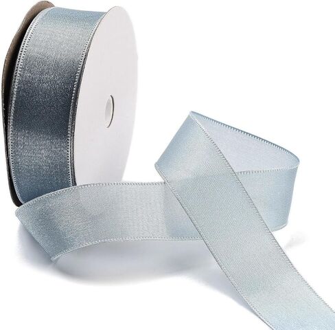 20 Yards 1" Pink Polyester Ribbon for Gift Wrapping Satin Ribbon for Wedding Birthday Party Decoration Hair Floral DIY Crafts in Saudi Arabia