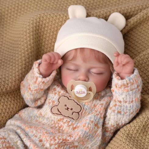 BABESIDE Lifelike Reborn Baby Dolls Girl for Kids & Grandkids Aged 3+ Years 17 Inch Cute Soft Vinyl Realistic Baby Doll with Complete Accessories ASTM F963 and EN71 Safety Standards in Saudi Arabia