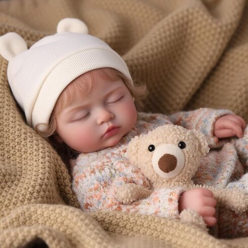 BABESIDE Lifelike Reborn Baby Dolls Girl for Kids & Grandkids Aged 3+ Years 17 Inch Cute Soft Vinyl Realistic Baby Doll with Complete Accessories ASTM F963 and EN71 Safety Standards in Saudi Arabia