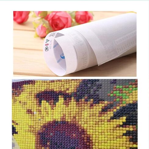 MOMDEDP Cross Diamond Art Kits for Adults, 5D Jesus DIY Diamond Painting Prayer Crafts for Adult Beginners DIY Full Round Drill Diamond Dot Painting Gem Art Kits, Ideal Gifts for Art Lovers 16×12inch in Kuwait