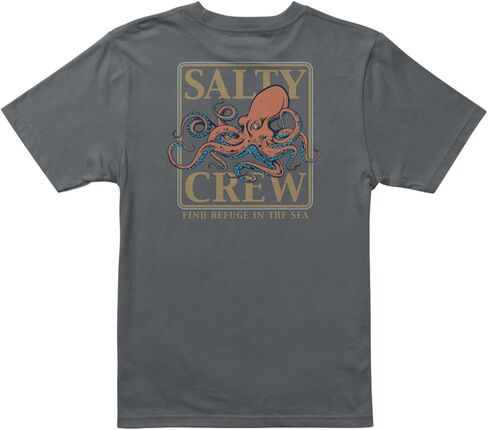 Salty Crew Ink Slinger Boys Short Sleeve Tee – Classic Graphic T-Shirt for Kids in Saudi Arabia