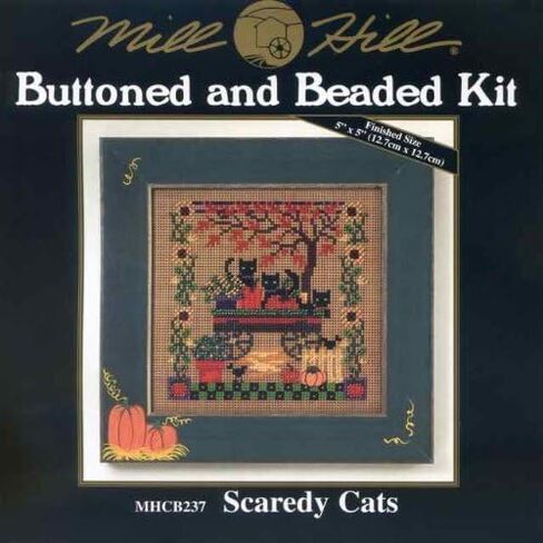 Mill Hill Scaredy Cats Cross Stitch Kit in Saudi Arabia