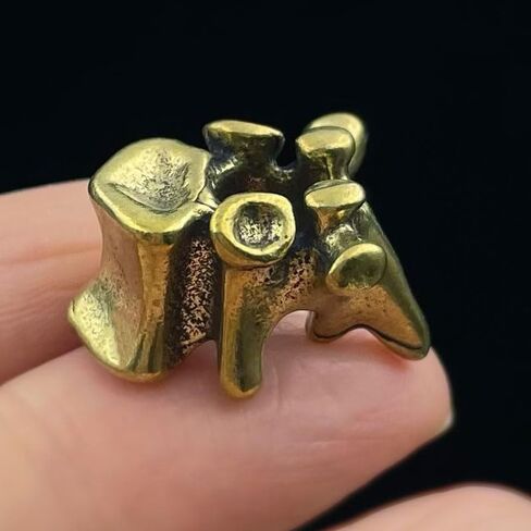 Ximimark 4pcs النحاس العمود الفقري حبة سحر لسوار Paracord، EDC سكين البقاء على قيد الحياة ملحق الحبل، DIY صنع المجوهرات الخرز، سلسلة المفاتيح قلادة معدنية، موضوع شخصية حبة الحرفية الزخرفية، لا الطلاء in Saudi Arabia