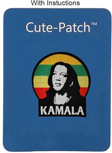 Cute-Patch Kama-la Kamala Harris Embroidered Iron on Patch in Saudi Arabia