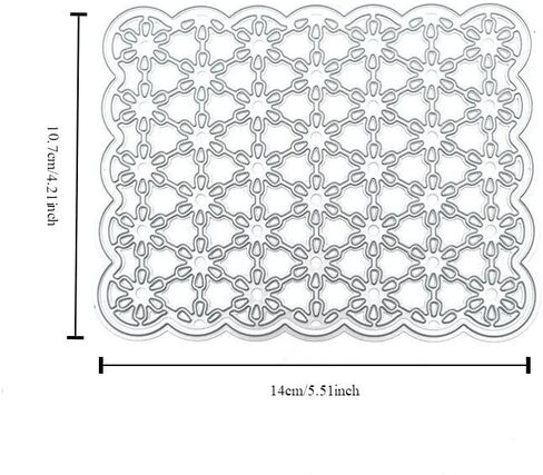 Background Frame Decorative Customized Card Love Frame Stencil Metal Cutting Dies Cut in Saudi Arabia