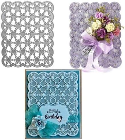 Background Frame Decorative Customized Card Love Frame Stencil Metal Cutting Dies Cut in Saudi Arabia