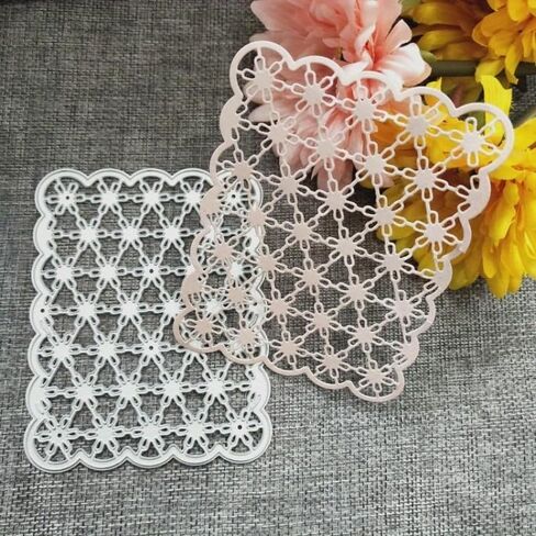 Background Frame Decorative Customized Card Love Frame Stencil Metal Cutting Dies Cut in Saudi Arabia