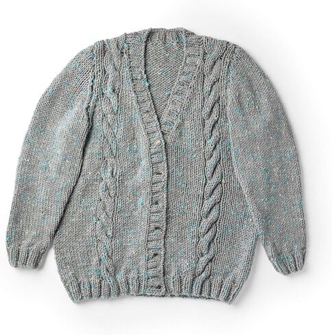 BERNAT Softee Chunky Twist SB Yarn, Coastal Blue in Saudi Arabia