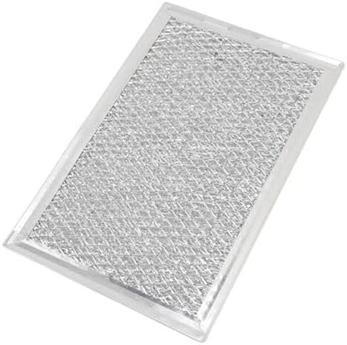 Microwave Grease Filter, Aluminum Mesh Screen Grease Filter Range Hood Vent Filter 7.6x5.0x0.1in Compatible with WB02X35491 WB6X10359 WB02X32793 WB02X25388 in Saudi Arabia