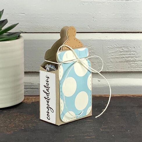 Feeding Bottle Metal Cutting Dies Baby Nursing Bottle Metal Dies for Card Making DIY Scrapbooking Milk Bottle Metal Die Cuts for Paper Crafting Handmade Crafts Baby's Bottle Cutting Dies Craft Project in Saudi Arabia