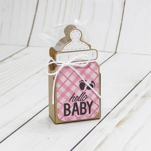 Feeding Bottle Metal Cutting Dies Baby Nursing Bottle Metal Dies for Card Making DIY Scrapbooking Milk Bottle Metal Die Cuts for Paper Crafting Handmade Crafts Baby's Bottle Cutting Dies Craft Project in Saudi Arabia