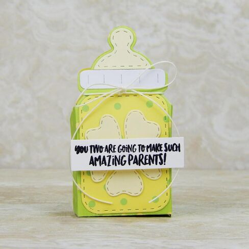 Feeding Bottle Metal Cutting Dies Baby Nursing Bottle Metal Dies for Card Making DIY Scrapbooking Milk Bottle Metal Die Cuts for Paper Crafting Handmade Crafts Baby's Bottle Cutting Dies Craft Project in Saudi Arabia
