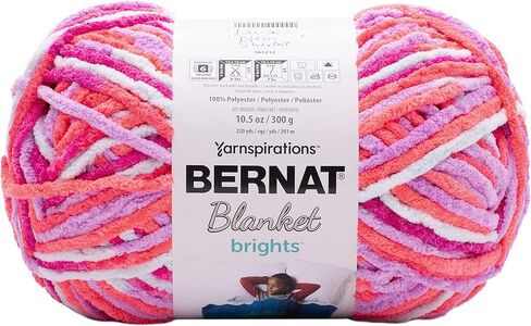 Yarn Blanket Brights NEON SHERB in Saudi Arabia