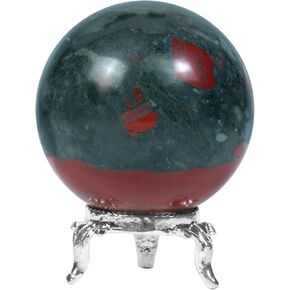 ZAICUS 45 mm Amethyst Diamond Cut Ball with Metal Stand Sphere Ball Natural Gemstone for Healing Crystals Crystal Balls for Witchcraft Chakra Balancing Spiritual Gift Home Décor in Saudi Arabia