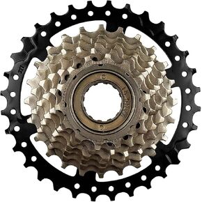 Bike Freewheel 8 Speed Tourney Screw On Multiple Bicycle Freewheel 13-28T for Mountain Bike Folding Bike in Kuwait