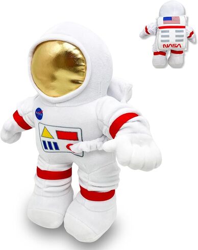 Soft Astronaut Plush Outer Space Toys, Cuddly NASA Astronaut Stuffed Animal for Space-Themed Nursery and Room Decor, Gifts for Kids Toddlers 12 Inch in Saudi Arabia