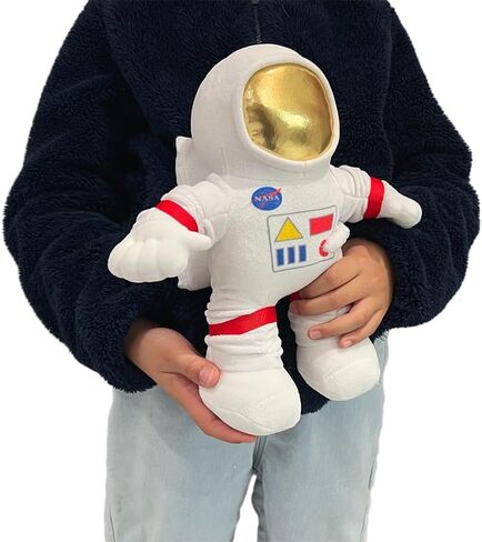 Soft Astronaut Plush Outer Space Toys, Cuddly NASA Astronaut Stuffed Animal for Space-Themed Nursery and Room Decor, Gifts for Kids Toddlers 12 Inch in Saudi Arabia
