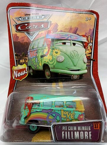 Disney Pixar World of Cars - Pit Crew Member Fillmore Vehicle in Saudi Arabia