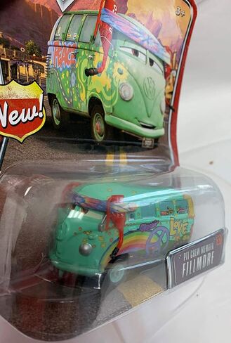 Disney Pixar World of Cars - Pit Crew Member Fillmore Vehicle in Saudi Arabia