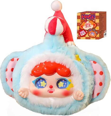 MAYYOU Plush Blind Box Doll migo Circus Series 11 إمكانيات المقتنيات القطيفة الغامضة والممتعة هدية عيد ميلاد (1 قطعة) in Saudi Arabia