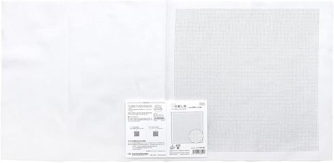 Olympus Thread H-1106 Flower Dish Cloth Pack, Sarashi Momen with Guide for First Sight Sashimi 0.1-inch (3 mm) Spaced Dot Grid (White) in Saudi Arabia