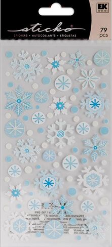 Sticko Winter Snowflakes Stickers in Saudi Arabia