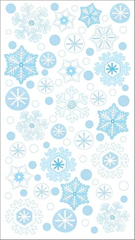 Sticko Winter Snowflakes Stickers in Saudi Arabia