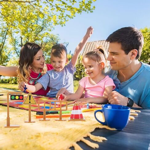 30 قطعة من مجموعة لعب إشارات المرور للأطفال من DOITOOL، وأضواء توقف صغيرة وعلامة طريق، ألعاب حاجز مرور مخروطية للشارع، ألعاب تعليمية صغيرة لإشارة المرور للأولاد والبنات، ملحقات تعليمية in Kuwait