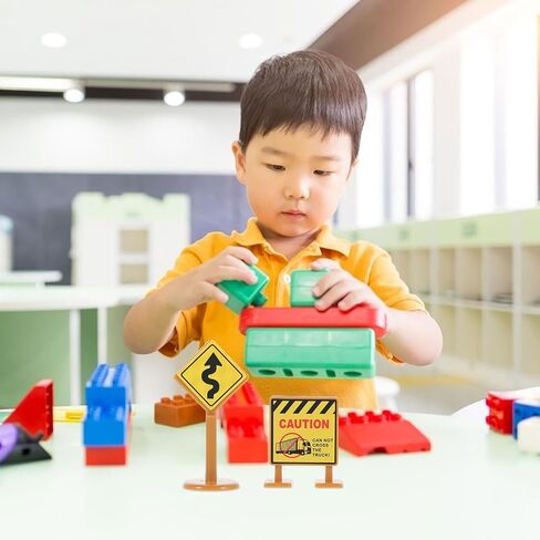 30 قطعة من مجموعة لعب إشارات المرور للأطفال من DOITOOL، وأضواء توقف صغيرة وعلامة طريق، ألعاب حاجز مرور مخروطية للشارع، ألعاب تعليمية صغيرة لإشارة المرور للأولاد والبنات، ملحقات تعليمية in Kuwait