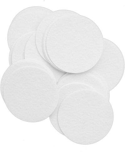 Playfully Ever After 3 Inch White 30pc Felt Circle Stickers in Saudi Arabia