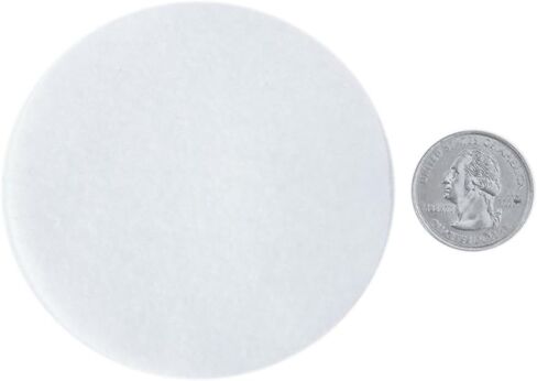 Playfully Ever After 3 Inch White 30pc Felt Circle Stickers in Saudi Arabia