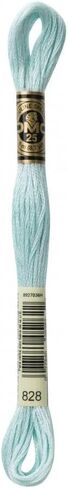 DMC Stranded Cotton Embroidery Thread 828 - per skein in Saudi Arabia