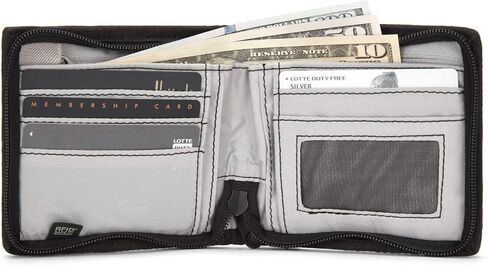 Pacsafe Rfidsafe Z100 Rfid Blocking Bi-fold Black Travel Wallet, Black in Kuwait